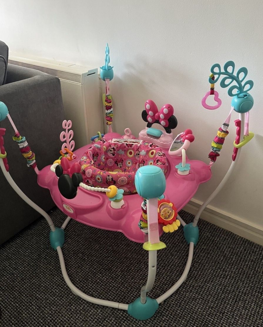 Minnie Mouse Bouncer Walker