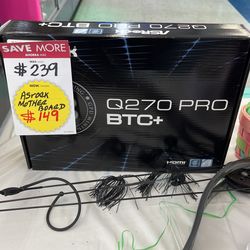 Asrock Q270 Pro BTC+