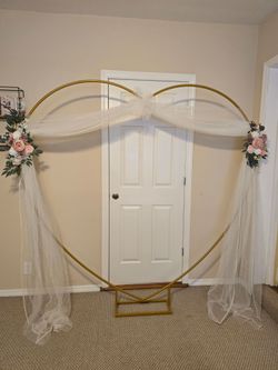 Heart Shape Arch. Text me if you interested in