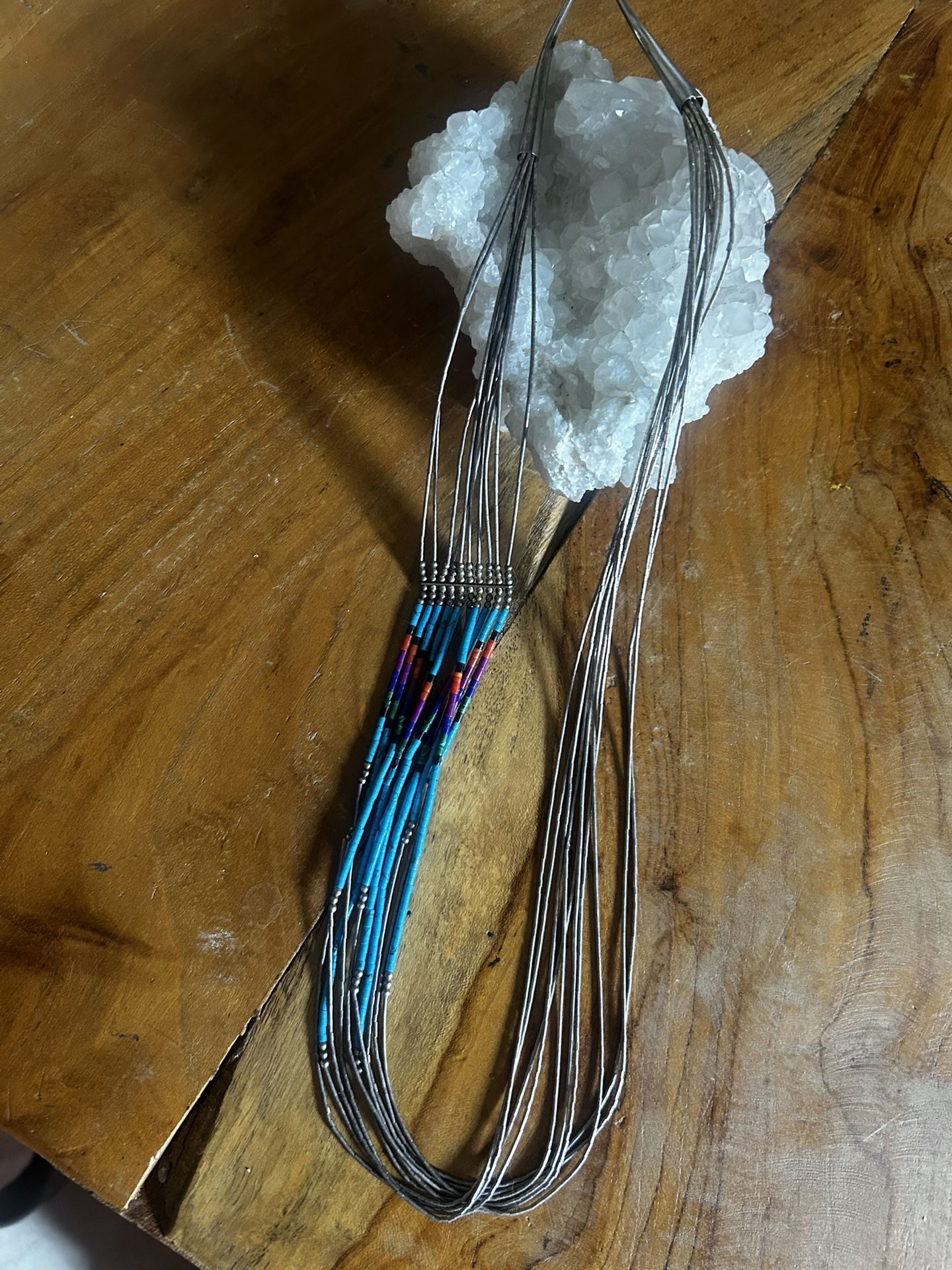 Necklace 925 Navajo Heishi Silver