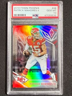 2018 Phoenix PATRICK MAHOMES II #48 2nd Year PSA 10 Gem Mint Refractor