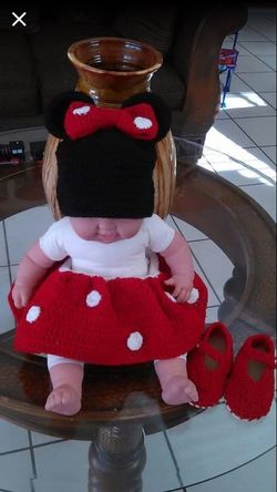 Minnie crochet outfit