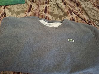 Lacoste Charcoal Grey  Sweat Shirt  3X