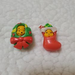 Disney Winnie The Pooh Peek A Poo Figurines 