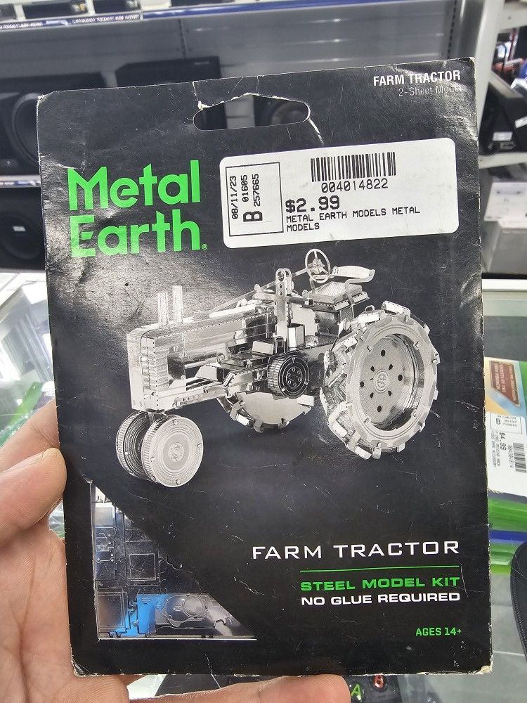 Metal Earth Farm Tractor. ASK FOR RYAN. #00(contact info removed)