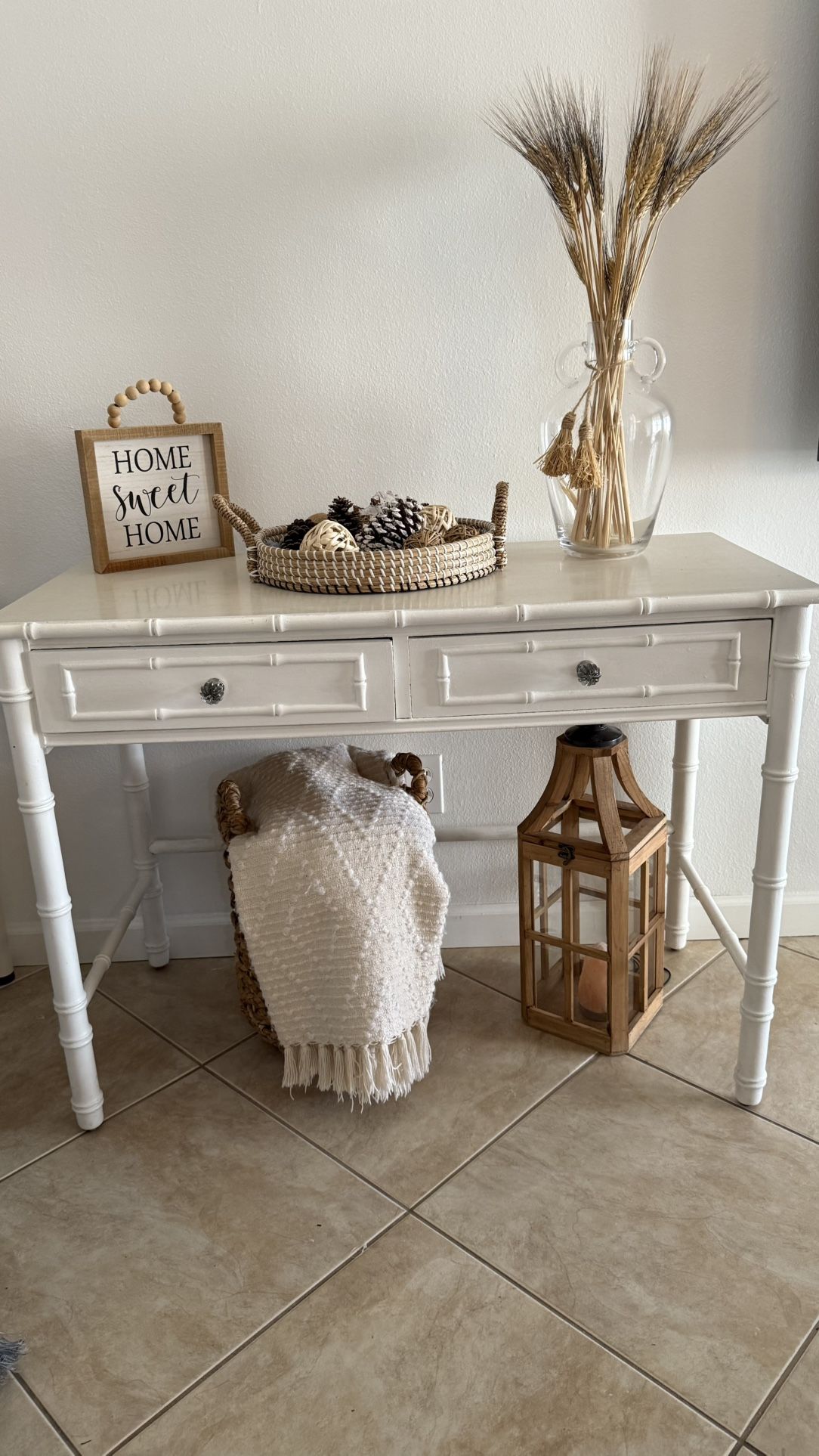 console table.