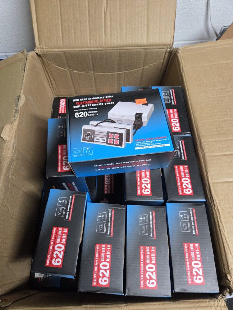 MINI VIDEO GAME SYSTEMS. LIKE NINTENDO.