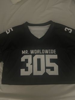 Custom Pitbull Cropped Jerseh