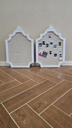 Framed Linen Fabric Pinboard