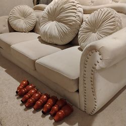 Very Nice Couch And LoveSeat 