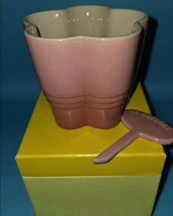 Le Creuset Rose Quartz Flower Herb Planter