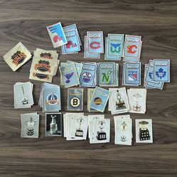 1990-91” Vintage Hockey Stickers (582 Stickers)