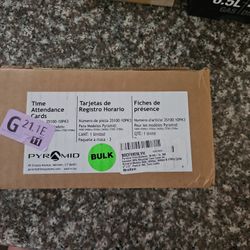 Time Attendance Cards