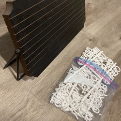 Double-sided Standing Letter Boards