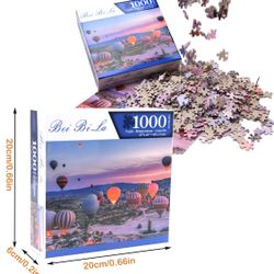 Balloon Jigsaw Puzzles 1000 Pieces for Adults Turkey Cappadocia 1000 Piece Jigsaw Puzzles for Adults