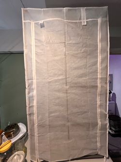 wardrobe with a cover