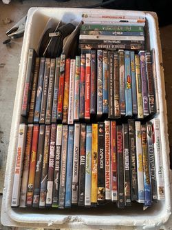movie box dvds and individual dvds