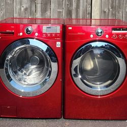 LG Washer And Dryer Electric 