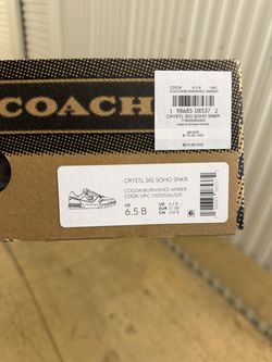 Coach shoes
