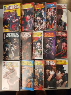 My Hero Academia - Shonen Jump Manga Volumes 1-15 (Brand New)