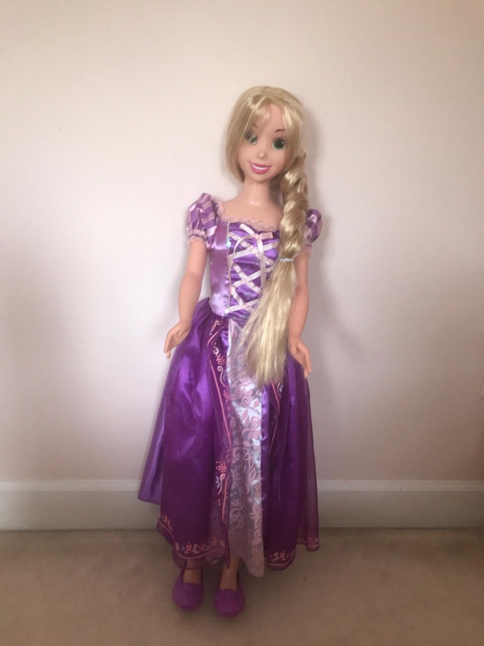 Large rapunzel doll