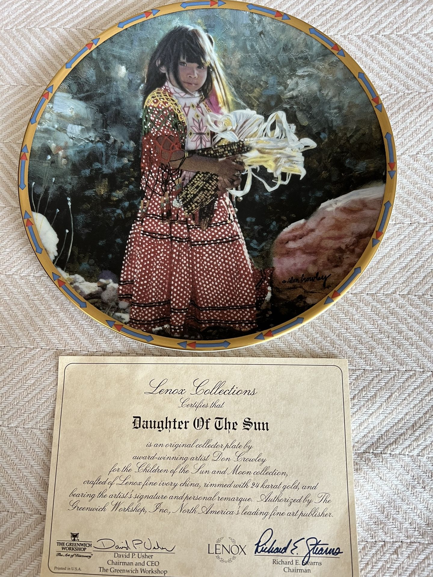Children Of The Sun And Moon Plate Collection