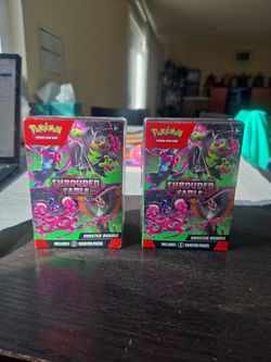 Pokémon Scarlet & Violet Shrouded Fable Booster Bundle x2
