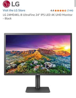 LG UltraFine 24" IPS LED 4K UHD Monitor