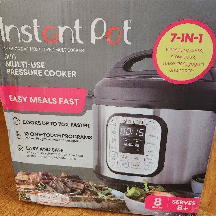 Instant Pot Duo 8QT Pressure Cooker