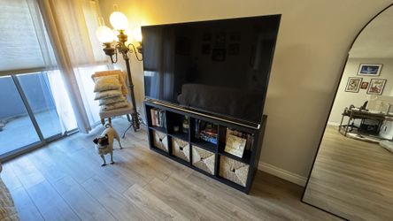 Entertainment Center w/Storage Cubes