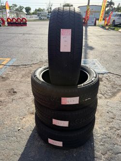 **245-50-20 🔥Bridgestone set of 4 used tires