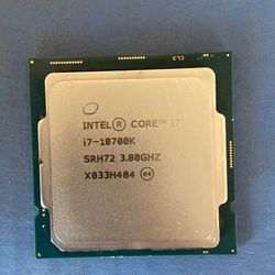 Intel Core i7 10700k Unloked