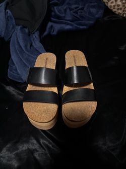 Dream Pairs Cork Platform Slide Sandals