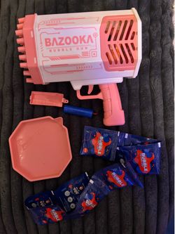 Bubble Bazooka Gun