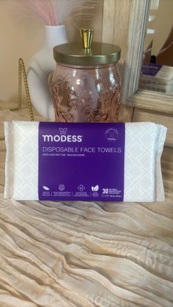 Modess Disposable face towels