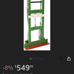 M5 47 Inch Aluminum Appliance Hand Truck / Felt Protection / 500 lb. Capacity