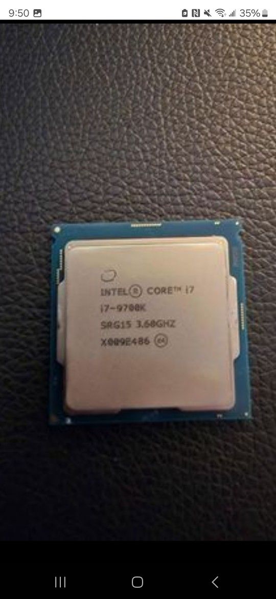 Intel Core i7-9700K cpu