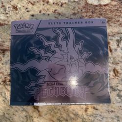 Pokemon Mega Evolution Pitch Black Elite Trainer Box Factory Sealed