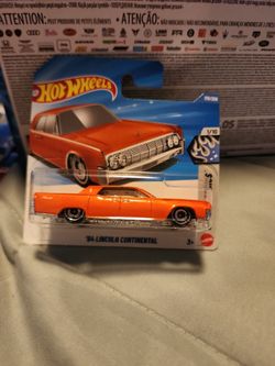 Hot Wheels Short Card 64 Lincoln continental