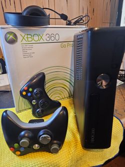 Xbox 360 Console Bundle with Controllers and Headset
