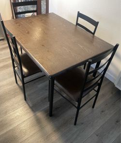 Table with chairs