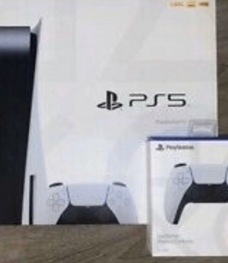 Ps5 Disc Sealed With Extra Control