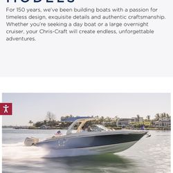 ORIGINAL CHRIS CRAFT boat cover LAUNCHED GT 31 FT.