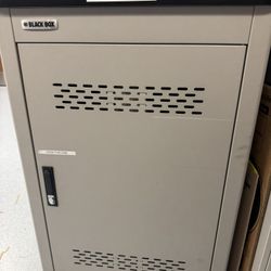 Mobile Laptop Charging Cart W/ 30 (older) Chromebooks