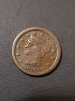 One Cent 1845 $45