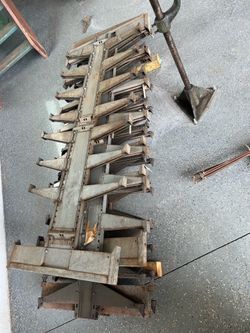 Double sided Material Rack