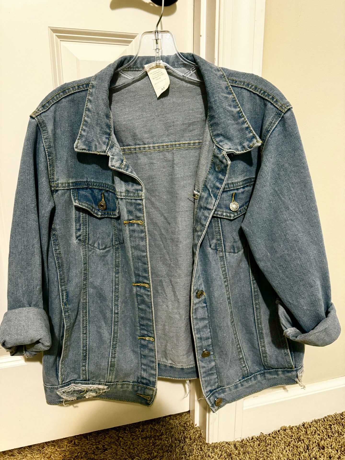 Jeans Jacket (Women’s Medium)- From Korean Website