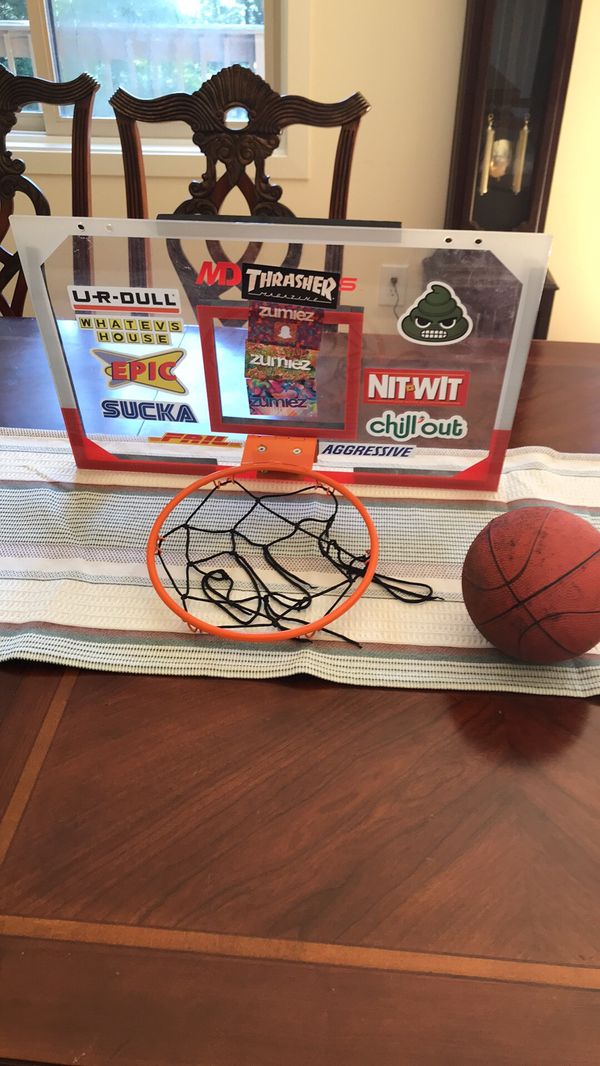 Small Basketball Hoop Perfect For A Boy S Bedroom For Sale In Newtown Ct Offerup