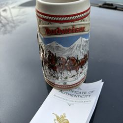 Budweiser Stein Collector