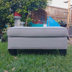 Grey Ottoman 